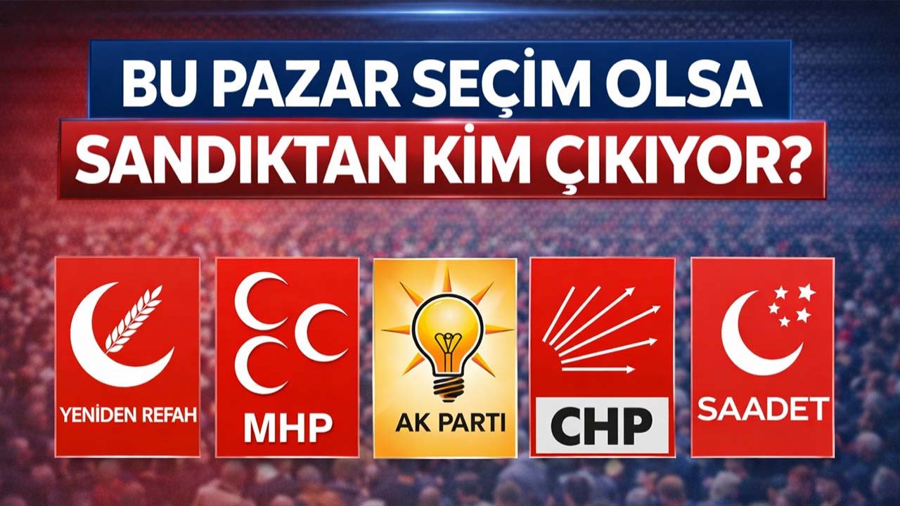 Bu pazar seçim olsa sandıktan kim çıkıyor? İşte şaşırtan anket sonuçları...