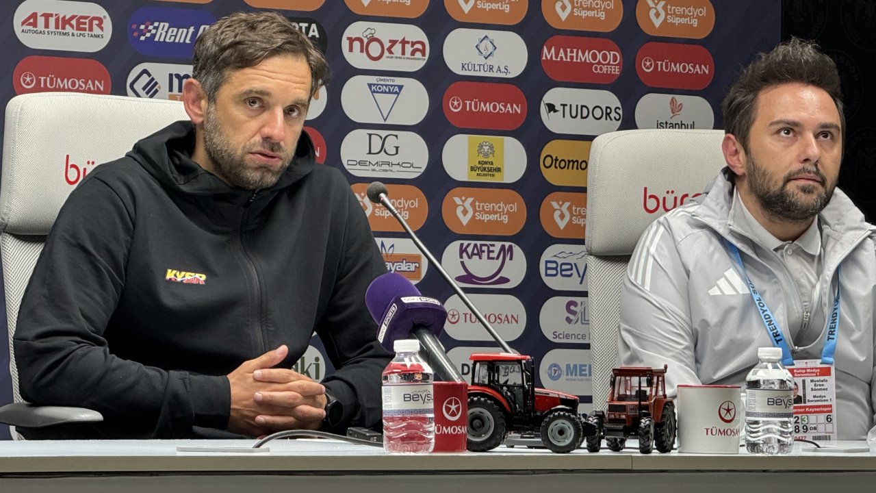 Kayserispor cephesi Konyaspor’dan aldığı 1 puana memnun