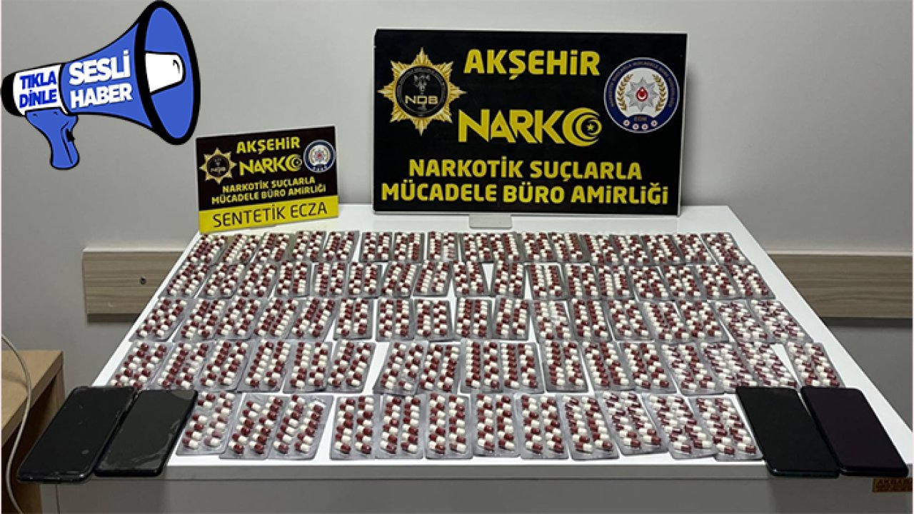 Akşehir'de uyuşturucu operasyonu: 3 kadın gözaltına alındı