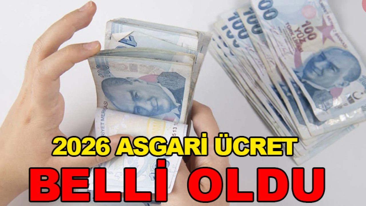 Son Dakika! 2026 asgari ücret 28 bin 75 lira oldu