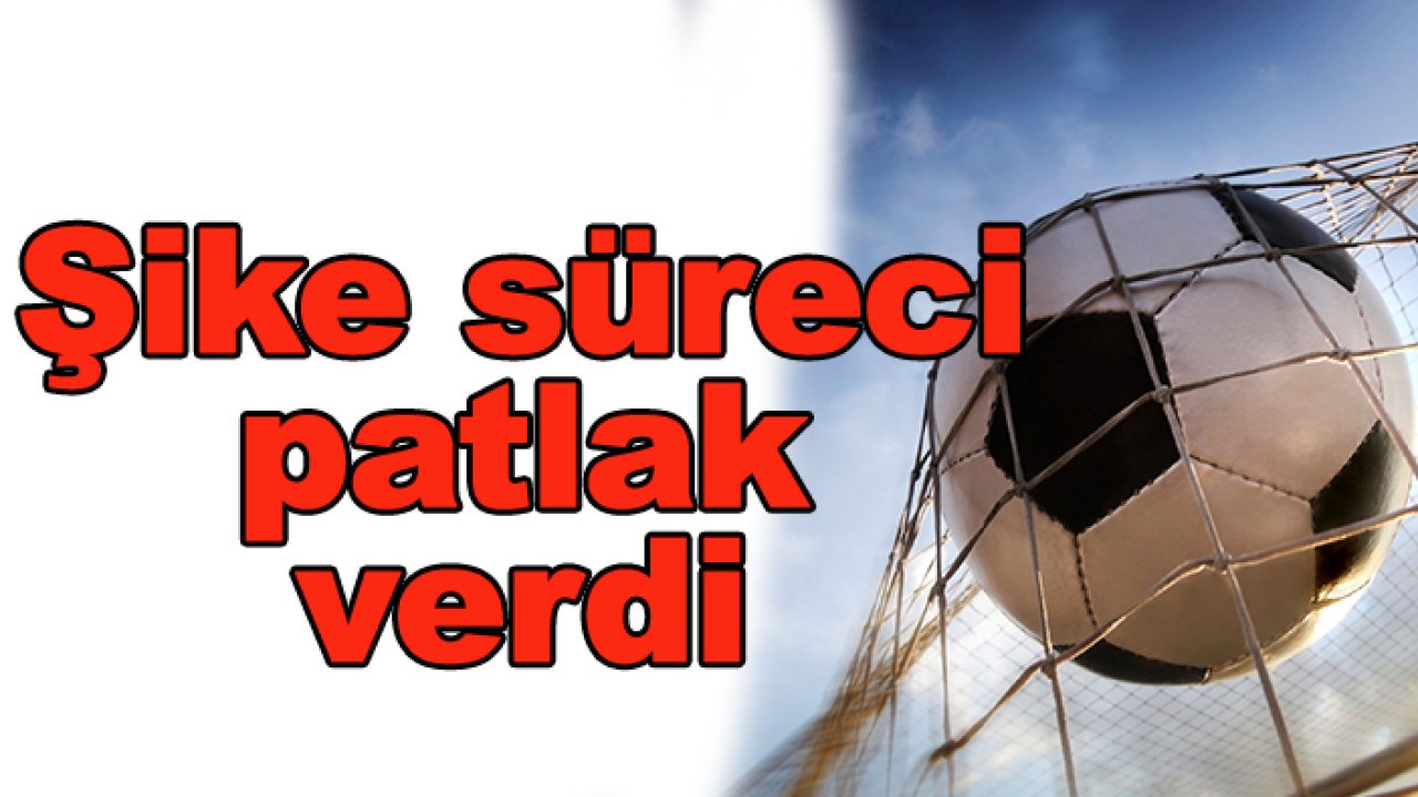 Türk Futbolu'nda şike süreci patlak verdi