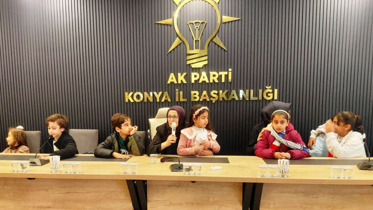 Gazze’li çocuklar şivliliği sevdi