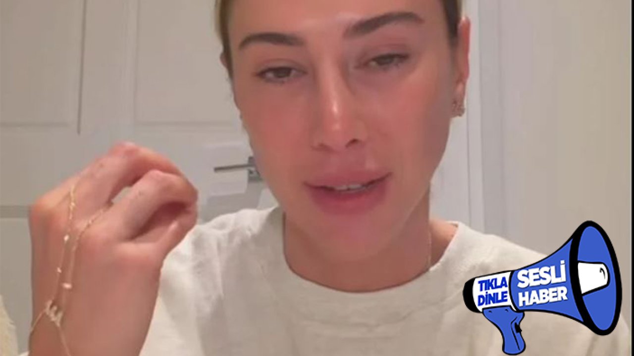 Şeyma Subaşı sonunda konuştu: Gözü yaşlı, bileğinde 'Allah' yazılı şahmeran takılı