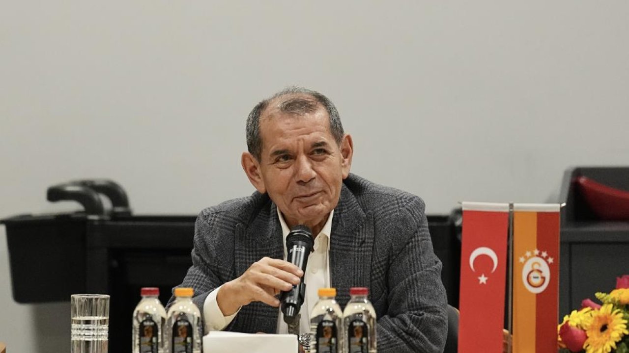 Dursun Özbek, Galatasaray'ın en büyük hedefi açıkladı