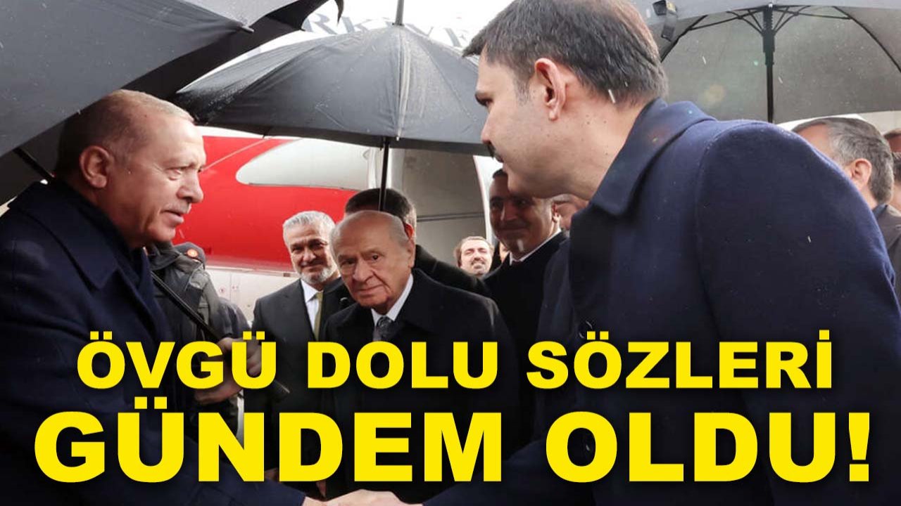 Devlet Bahçeli’nin Konyalı Bakan Murat Kurum'a övgü dolu sözleri gündem oldu!