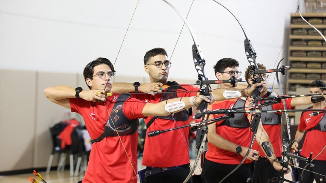 Türk Okçuların hedefi belli oldu