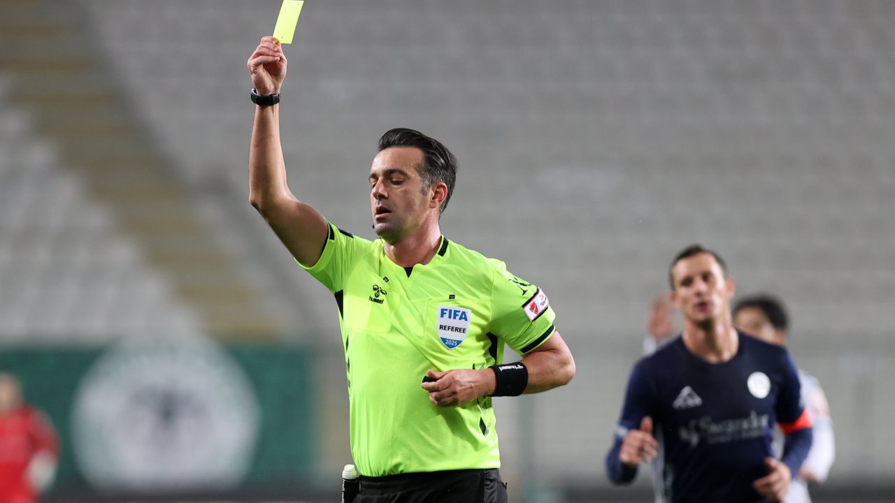 Konyaspor’da ilk devrenin kart raporu