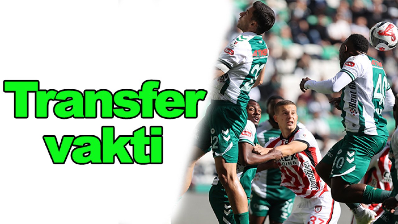 Konyaspor’da transfer vakti