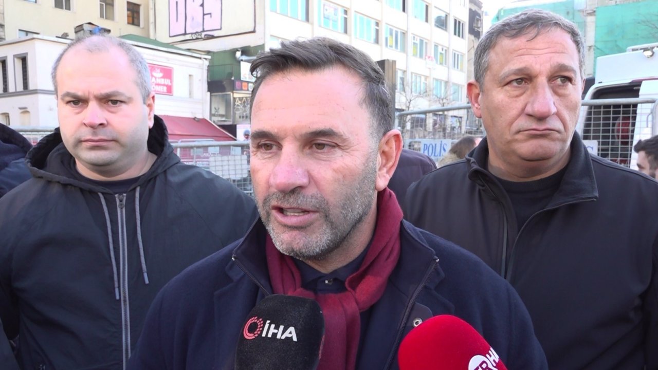 Okan Buruk: Filistin'i unutmamalıyız!