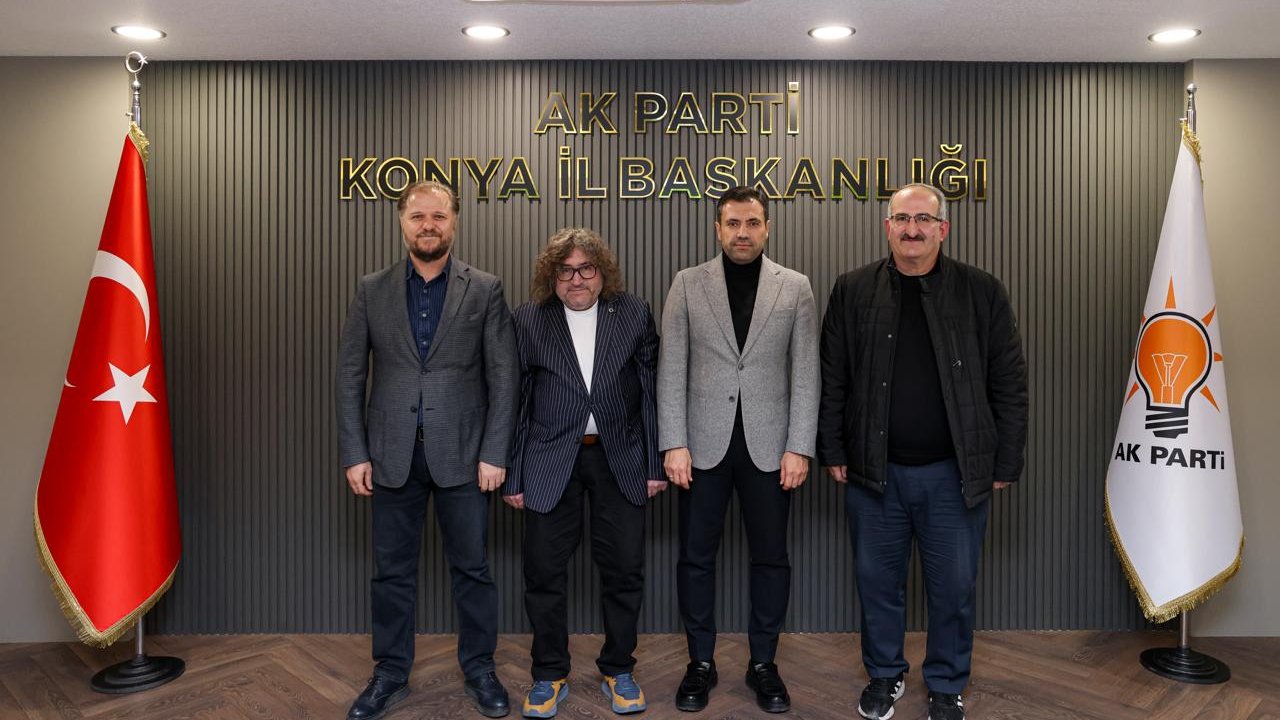 İbrahim Günay, AK Parti İl Başkanı Fatih Özgökçen’i ziyaret etti