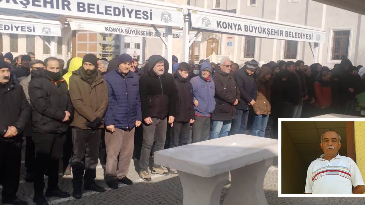Konya spor camiasından 'Müdür’e son görev