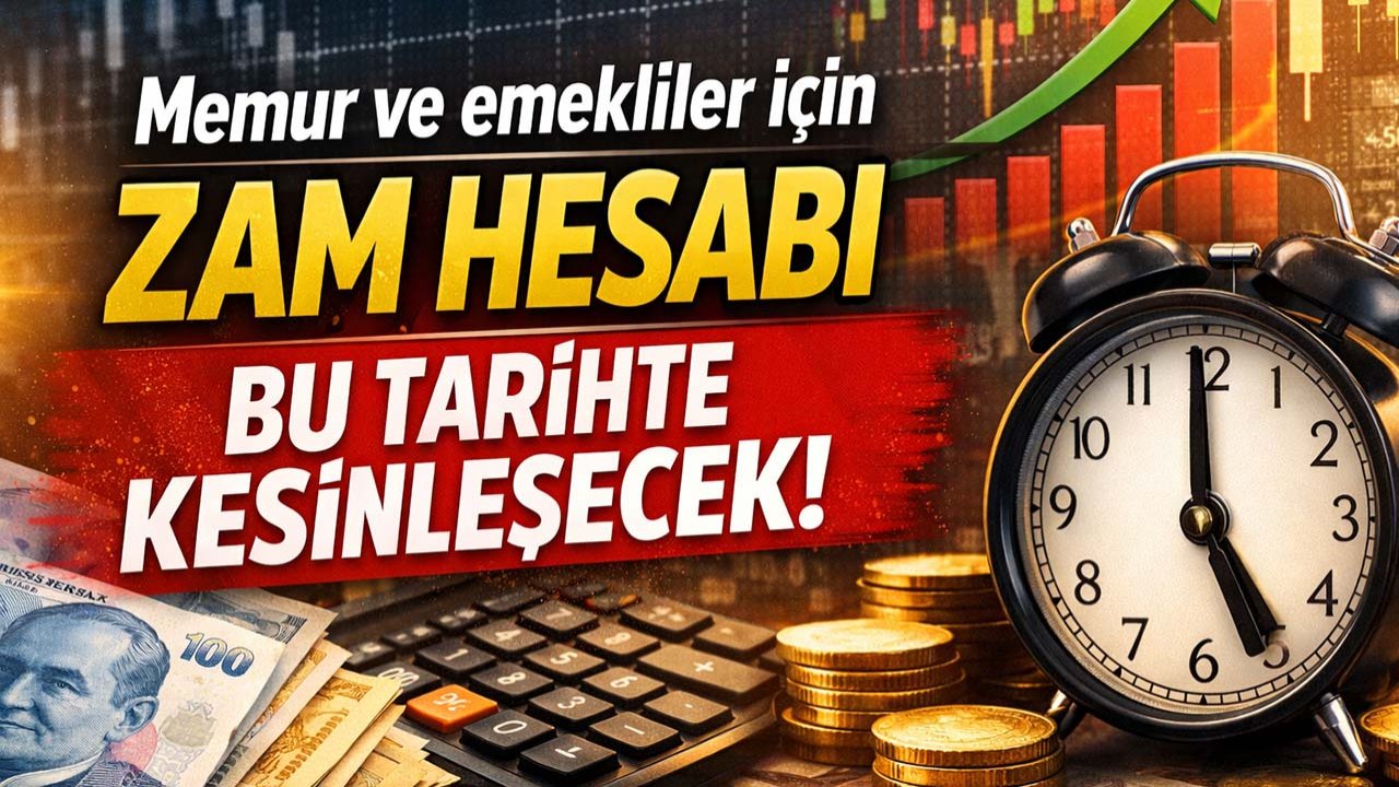 Memur ve emekliler için zam hesabı bu tarihte kesinleşecek!