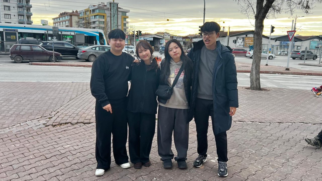 Güney Koreli öğrenciler Konya'da