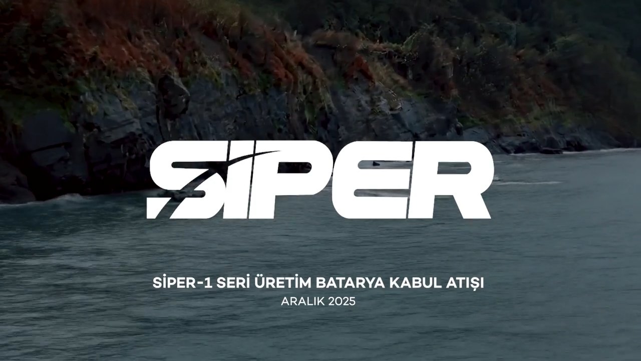 Savunma Sanayii Başkanı Görgün duyurdu: SİPER-1’in kabul testi başarıyla tamamlandı