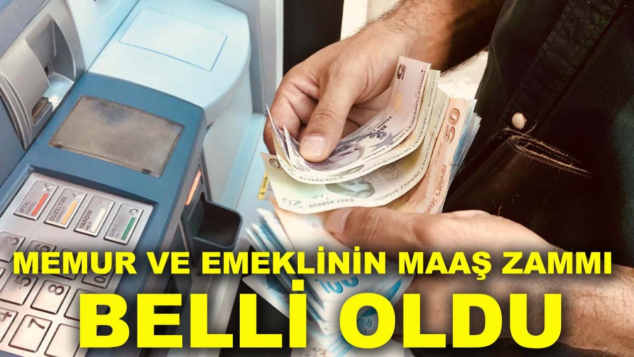 Memur ve emeklinin maaş zammı belli oldu! İşte 2026 zamlı maaş tablosu...