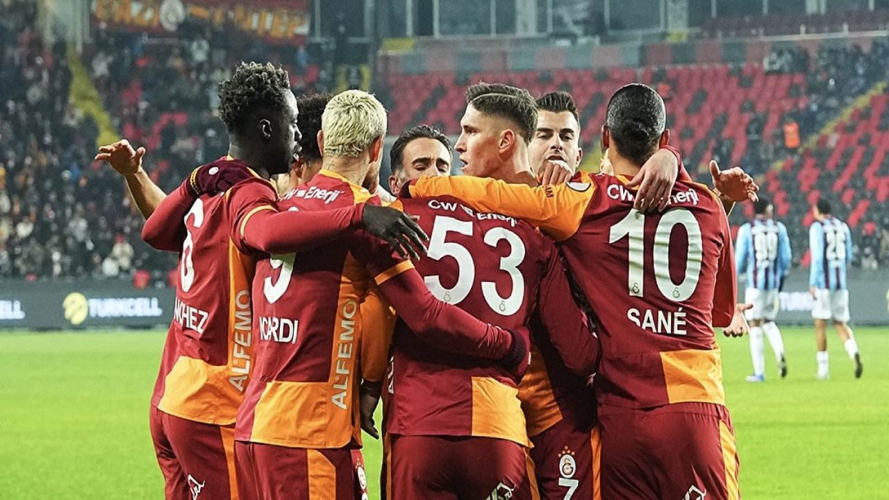 Galatasaray Trabzonspor’a gol oldu yağdı
