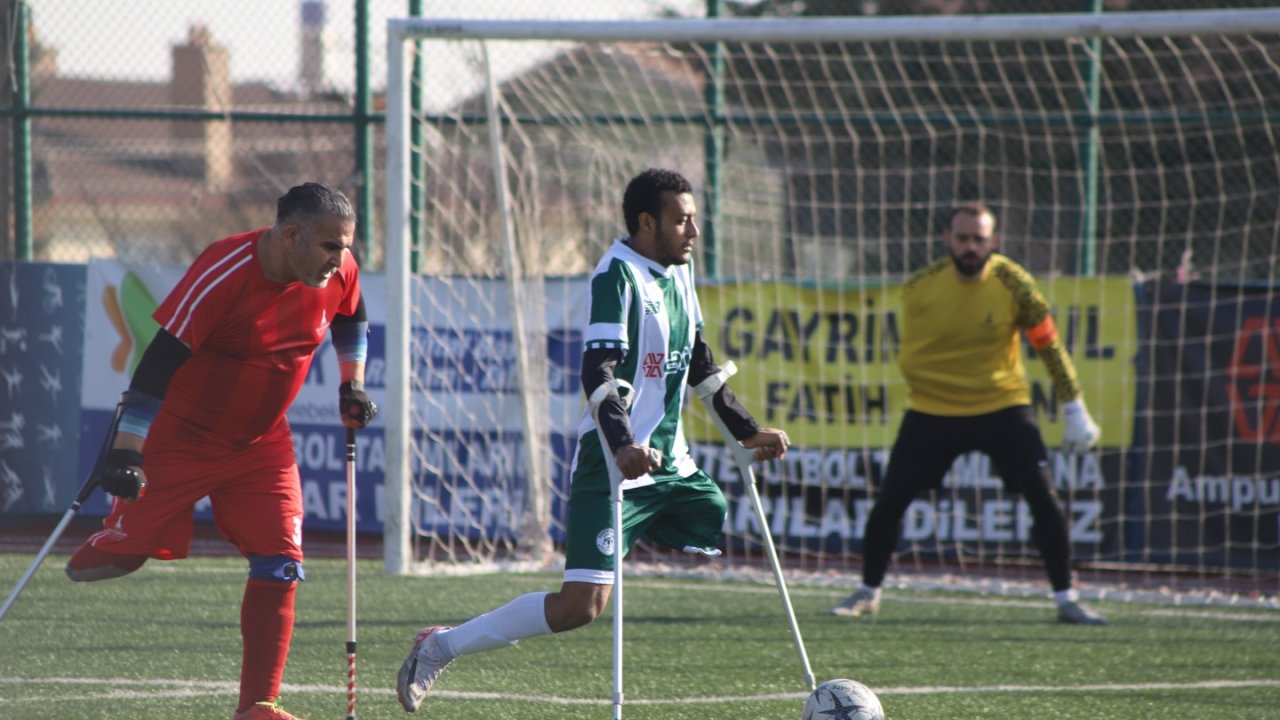 Konya Ampute,1 puanla kapattı
