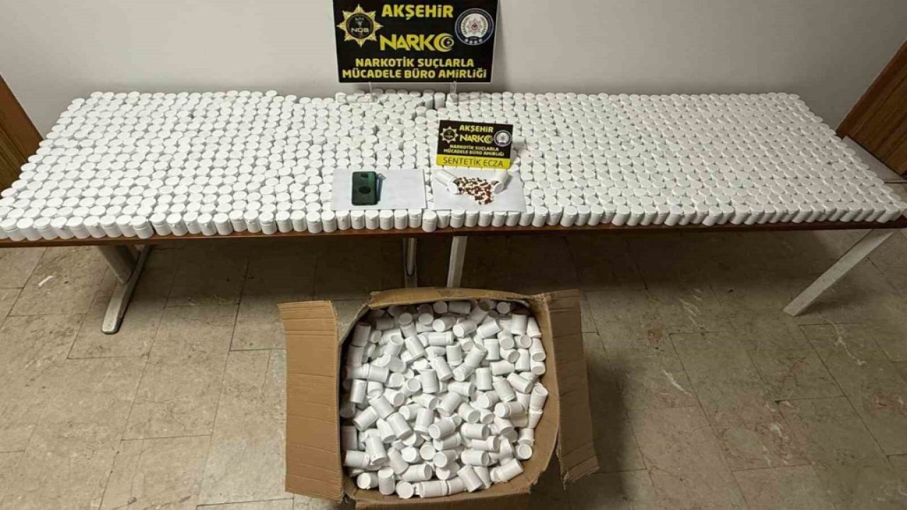 Konya'da 10 milyon liralık uyuşturucu operasyonu!