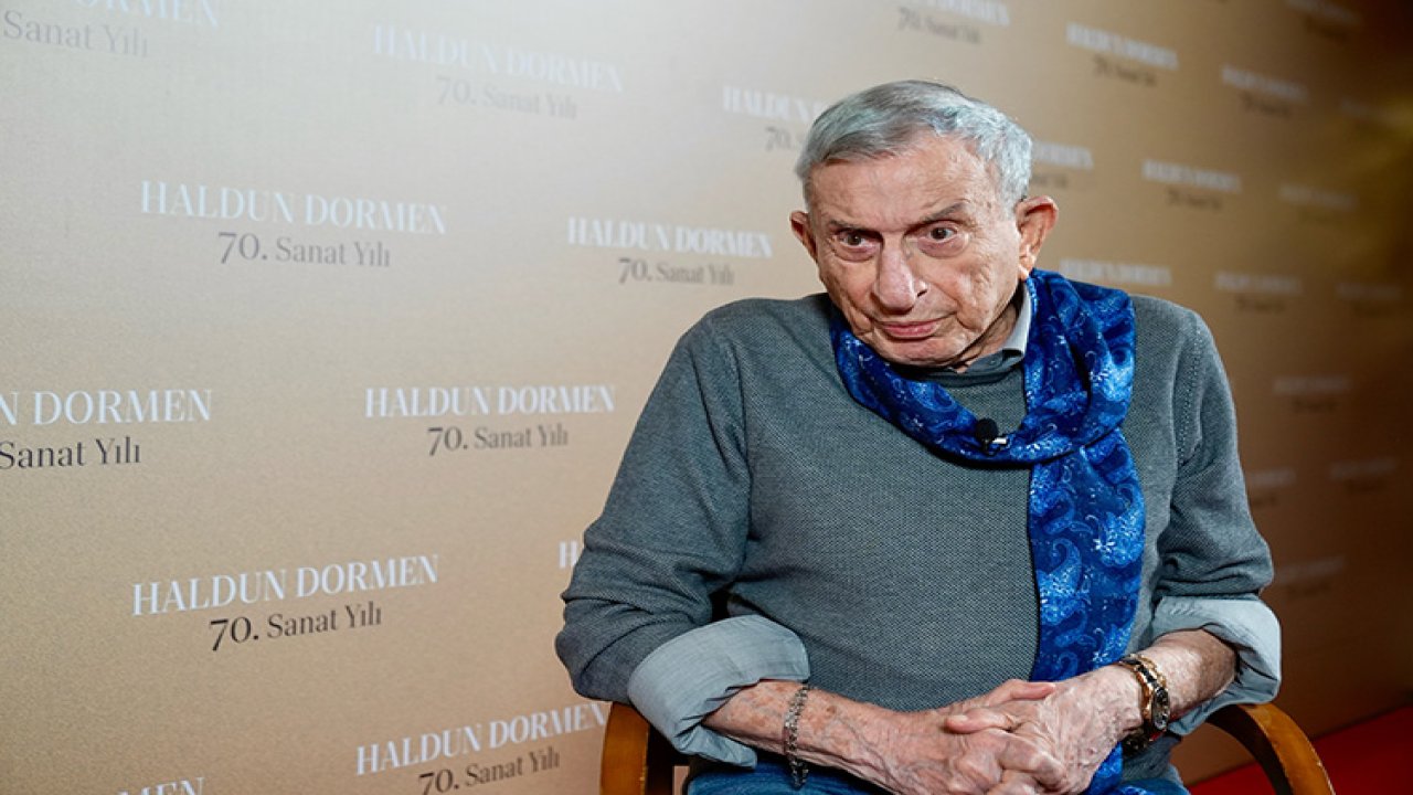 97 yaşındaki ünlü sanatçı Haldun Dormen hastaneye kaldırıldı!
