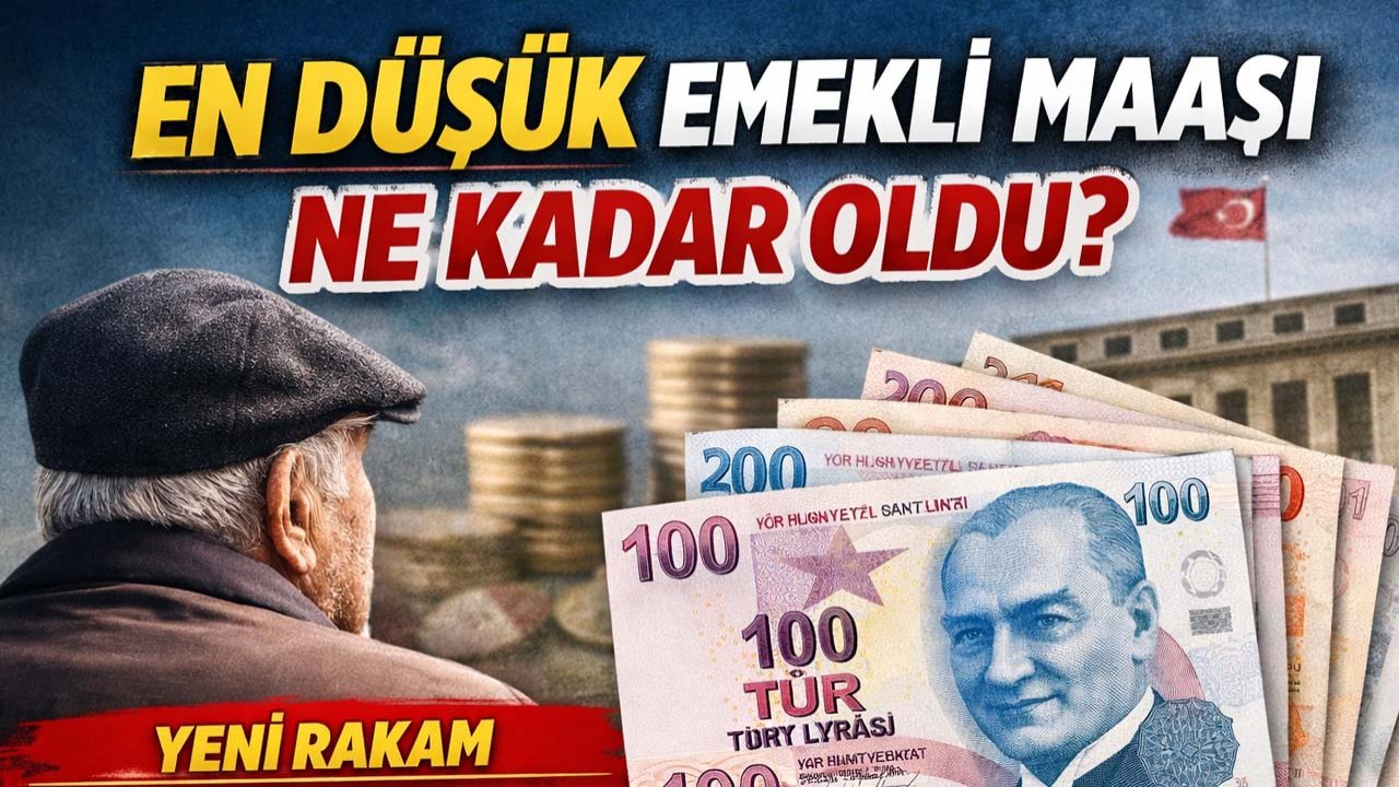En düşük emekli maaşı ne kadar oldu?
