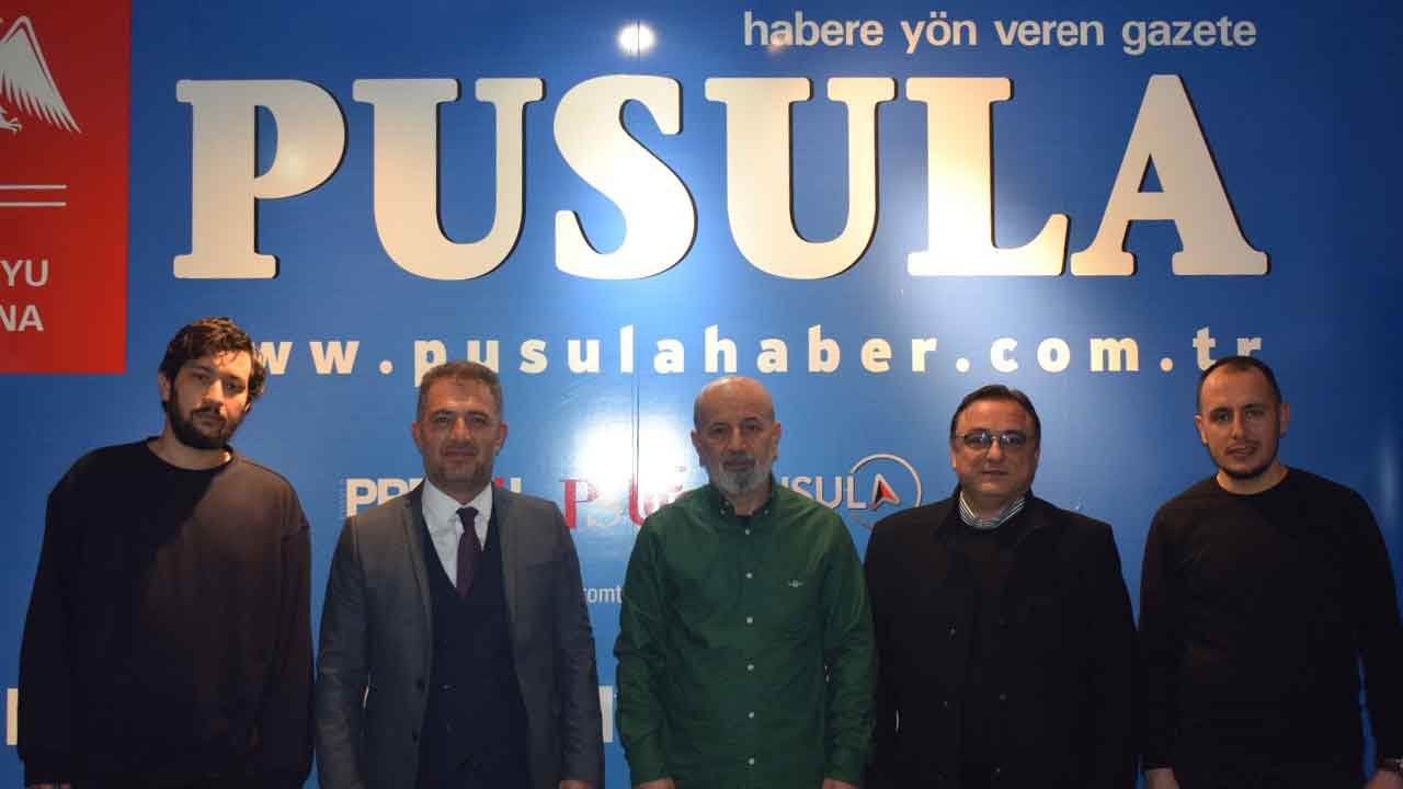 Konya Büyükşehir Basın’dan Pusula’ya ziyaret