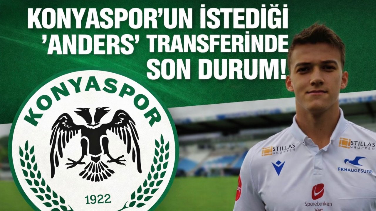 Konyaspor'un ısrarla istediği Anders Baertelsen transferinde son durum