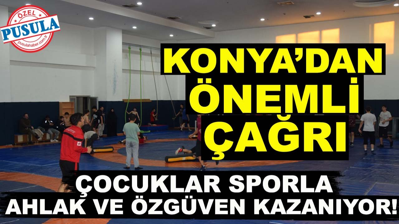 Çocuklar sporla ahlak ve özgüven kazanıyor!
