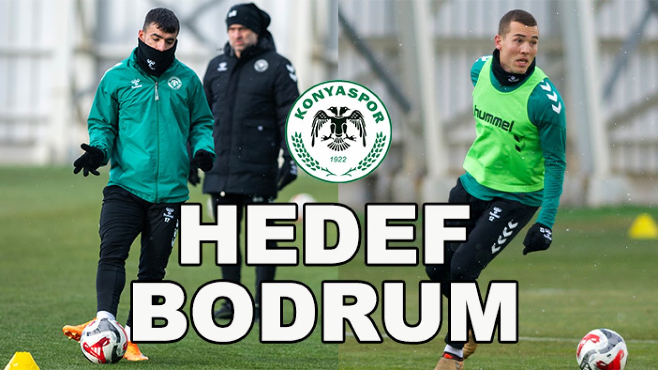 Konyaspor'da hedef Bodrum