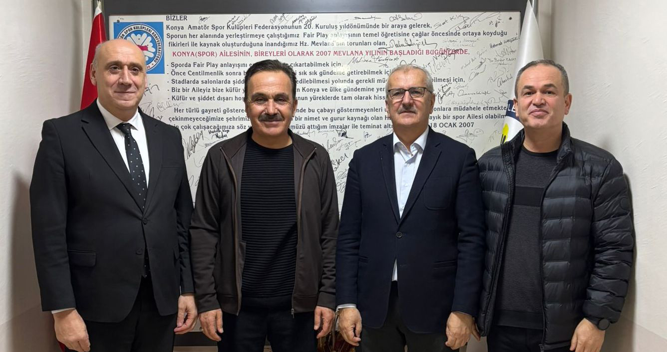 Eski müdürlerden ASKF’ye ziyaret