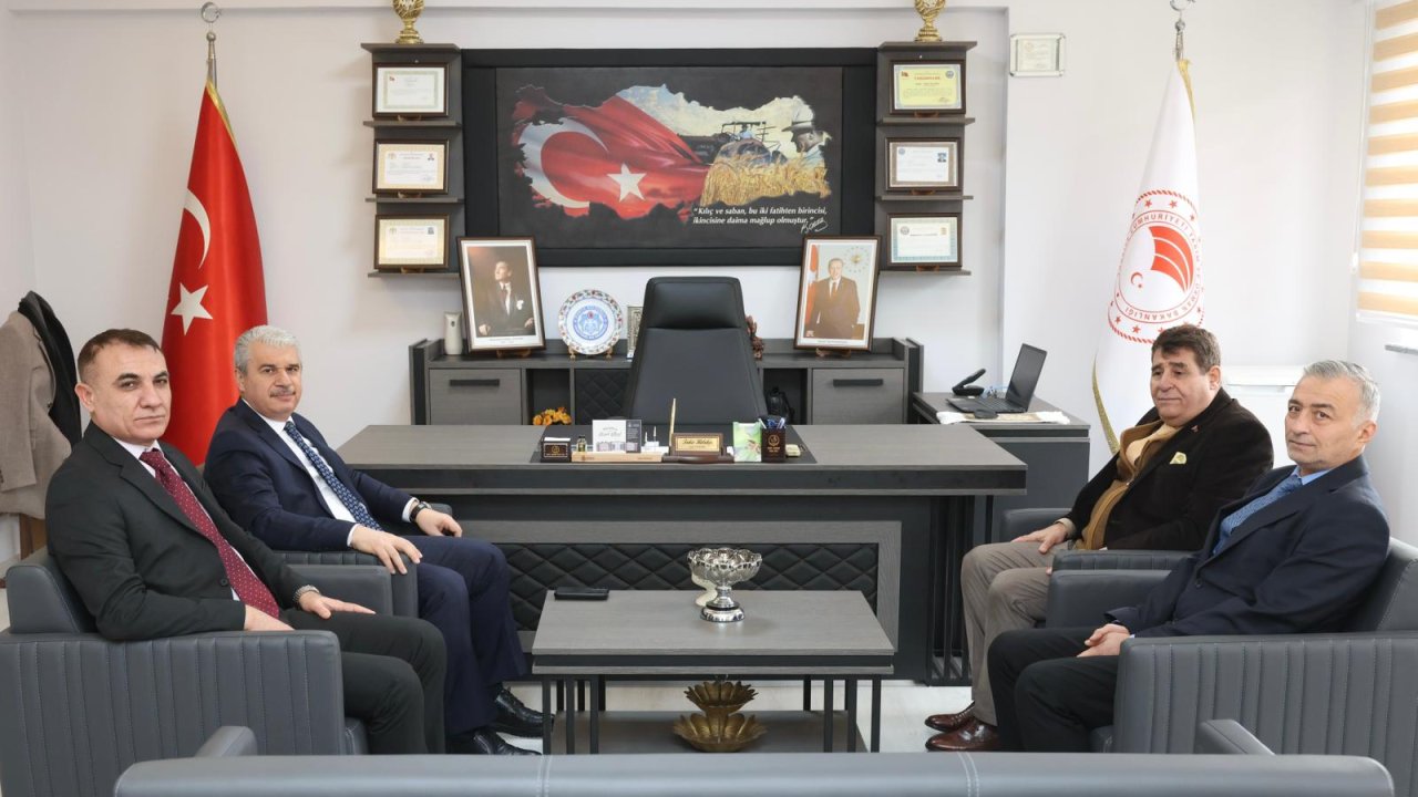 Vali İbrahim Akın'dan  Selçuklu İlçe Tarım ve Orman Müdürlüğü'ne ziyaret