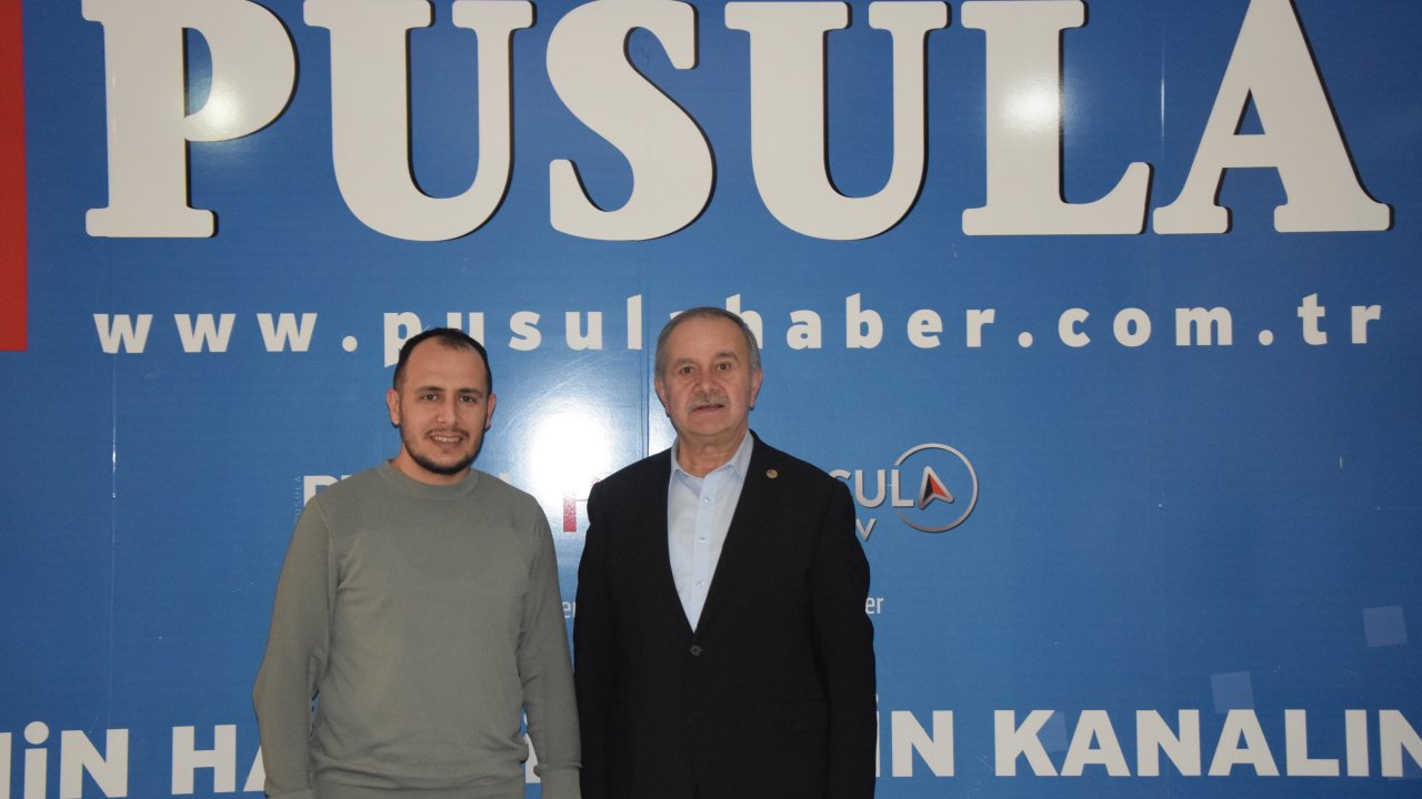 Başkan Mehmet Günbaş’tan Pusula’ya ziyaret