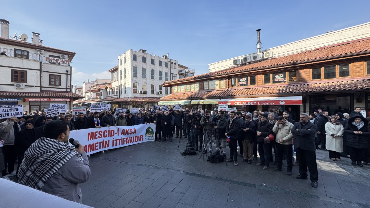 Konya'da Gazze ve Kudüs toplandılar