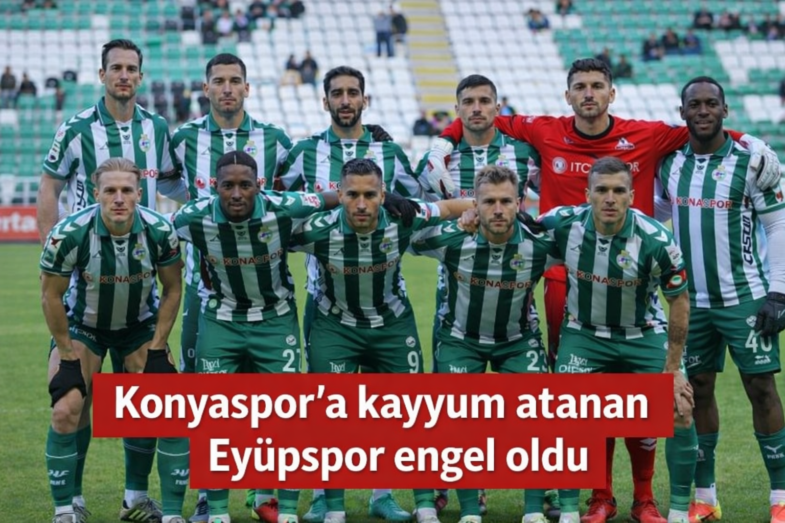 Konyaspor’a kayyum atanan Eyüpspor engel oldu