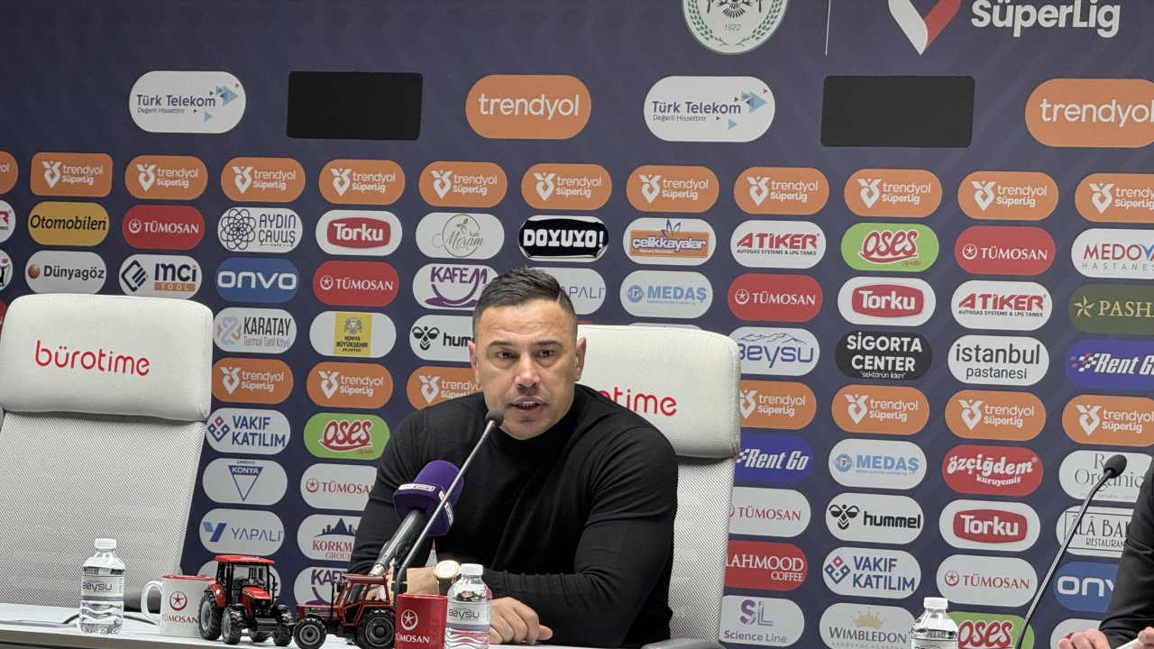 Konyaspor’da Çağdaş Atan: Sağı çözdük sol hala problem