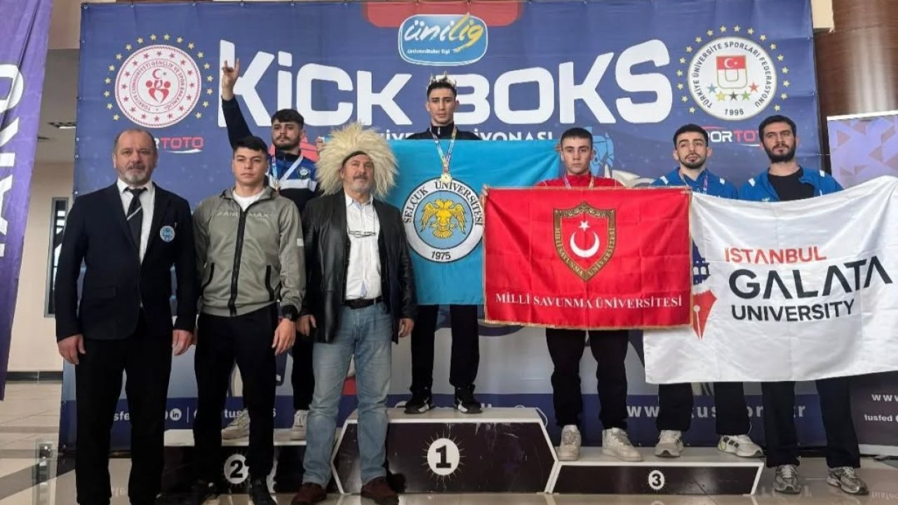 ÜNİLİG Kick Boks’ta Konya'dan 5 madalya