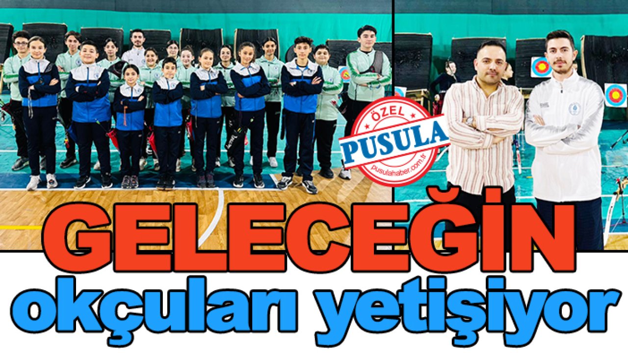 Konya'da geleceğin okçuları yetiştiriliyor