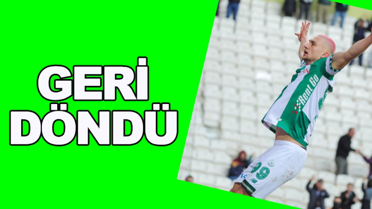 Suudi Arabistan’da ‘1 gol’ atan Blaz Kramer, yeniden Konyaspor’da