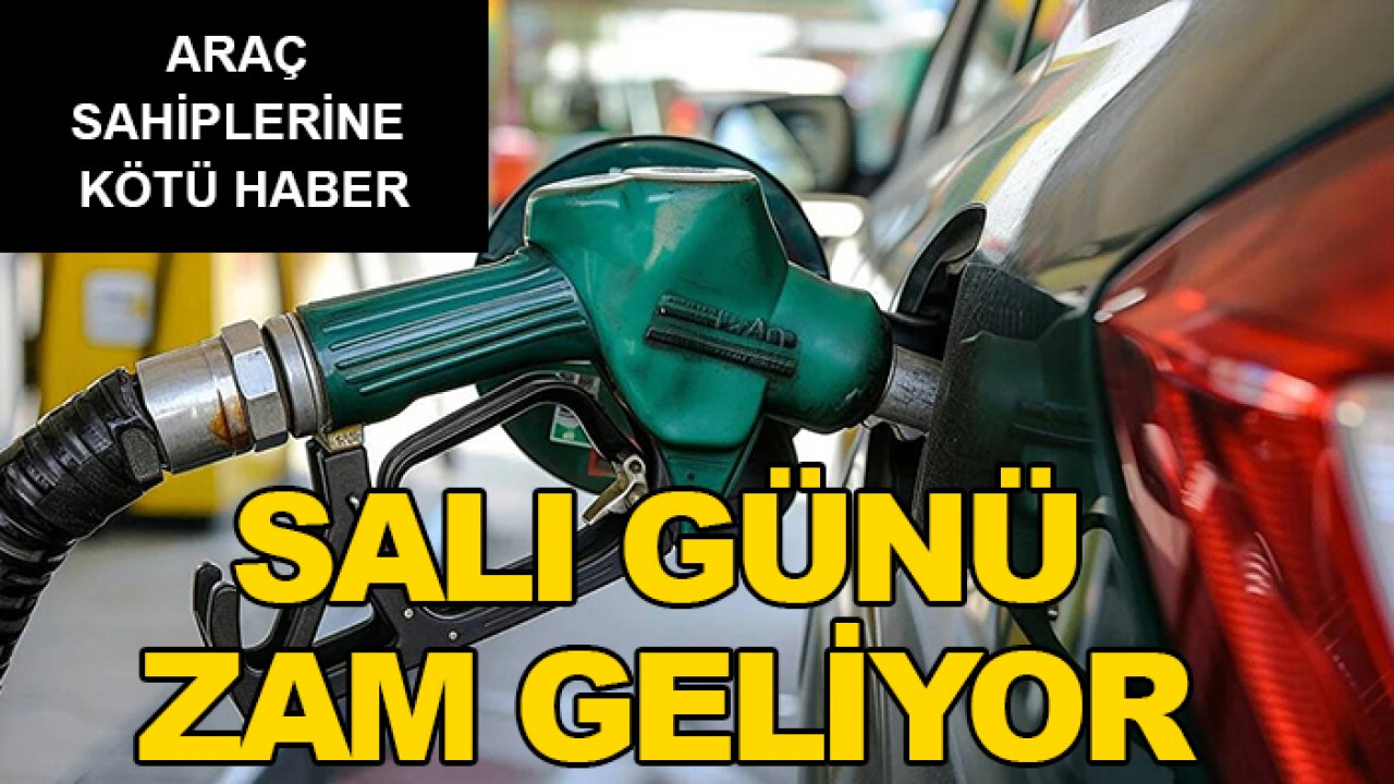 Araç sahiplerine kötü haber: Salı günü zam geliyor
