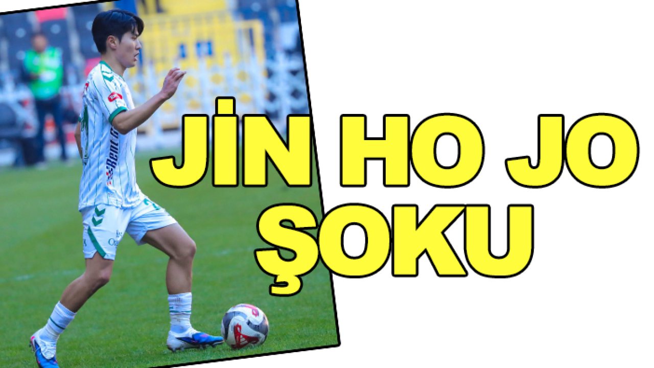 Konyaspor’da Jin Ho Jo şoku