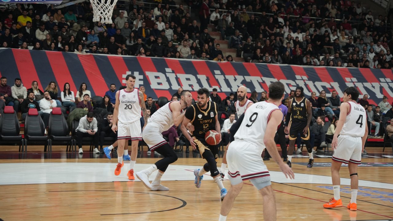 Konya Büyükşehir Gaziantep deplasmanında tat vermedi