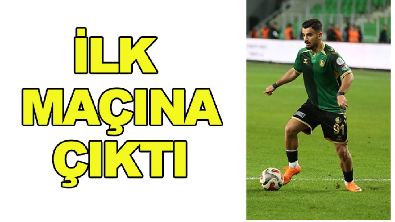 Konyaspor'dan giden Melih Bostan ilk maçına çıktı!
