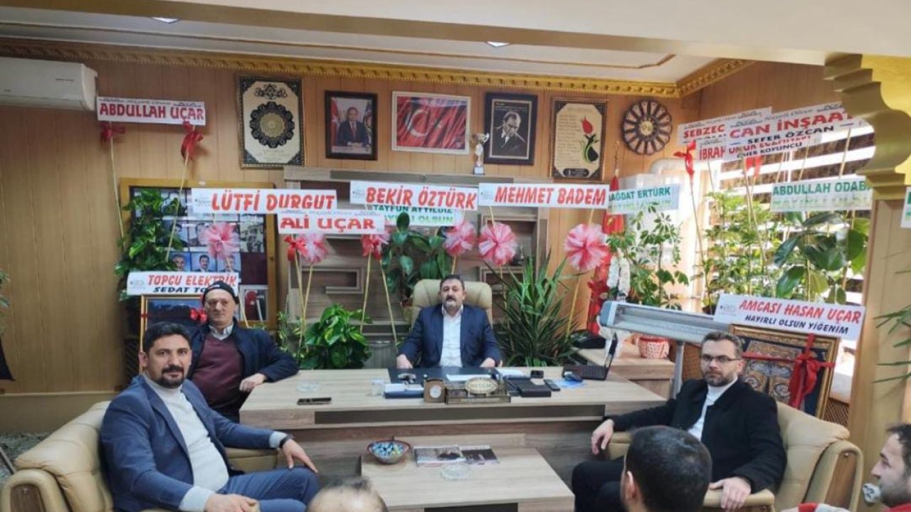 Başkan Badem'den Esnaf Odası’na ziyaret!