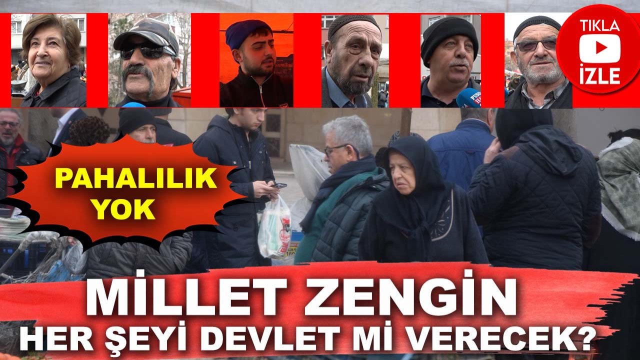 Konya’da sokak röportajı: Pahalılık yok, millet zengin, her şeyi devlet mi verecek?