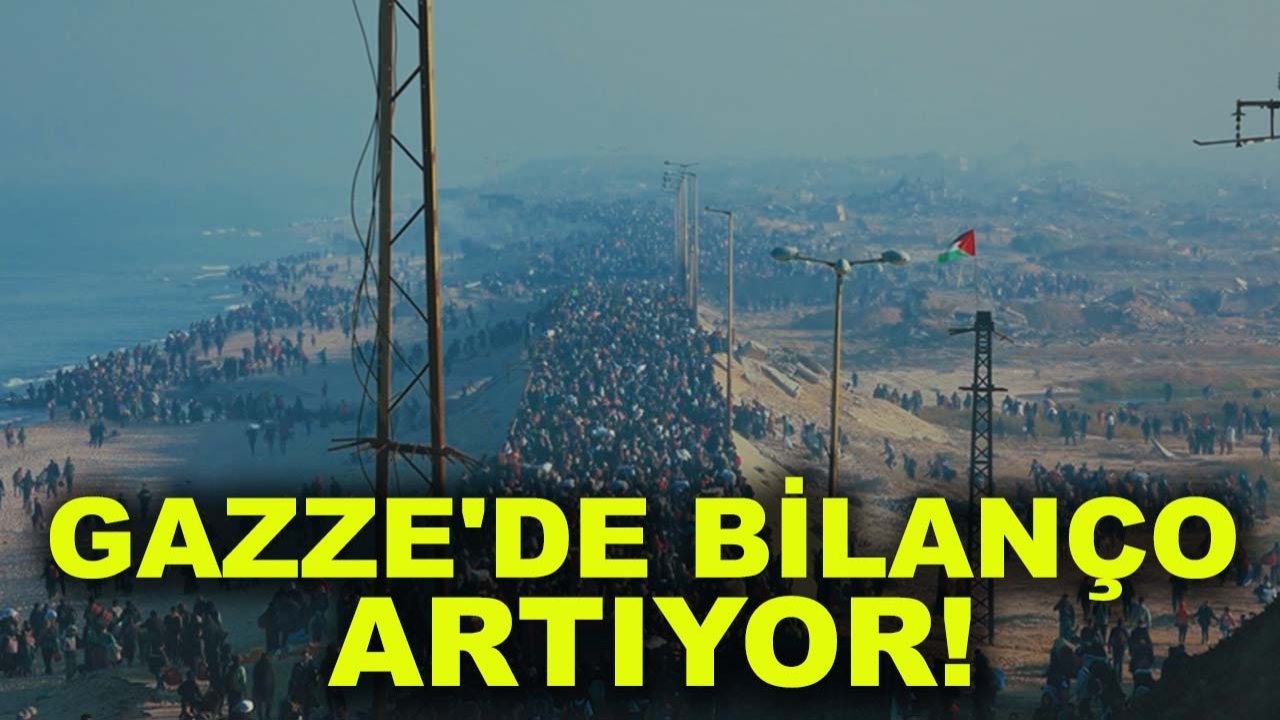 Gazze'de bilanço ağırlaşıyor!
