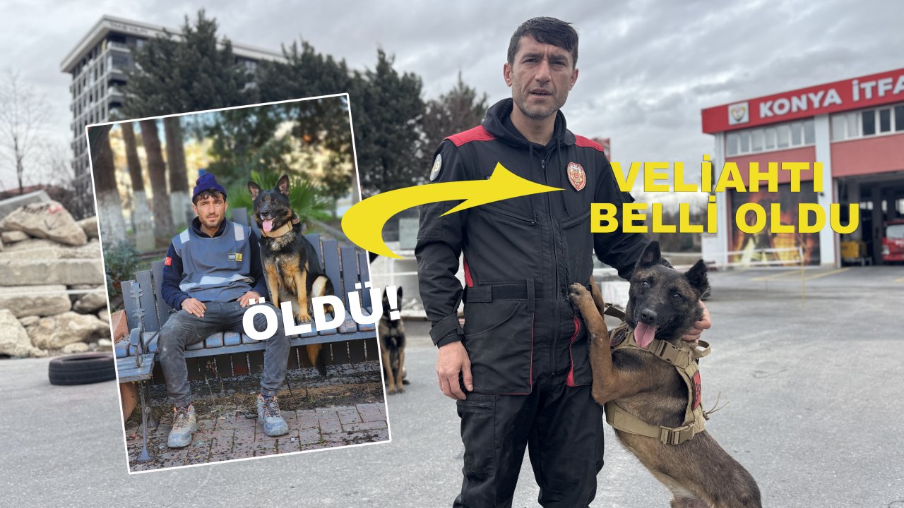 Konya İtfaiyesi'nin efsane köpeği Gece'nin veliahtı belli oldu