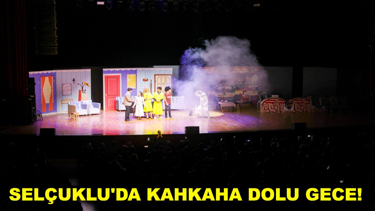 Selçuklu'da kahkaha dolu gece! Genç Paldır Güldür Şov ayakta alkışlandı