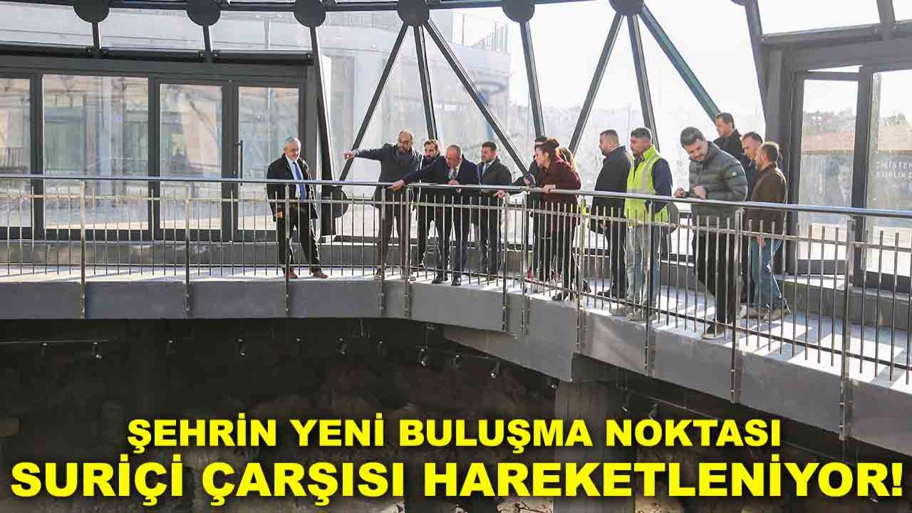Şehrin yeni buluşma noktası Suriçi Çarşısı hareketleniyor!