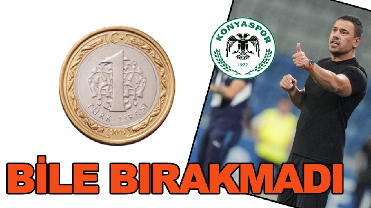 Konyaspor'a veda eden Çağdaş Atan '1 lira' bile bırakmadı