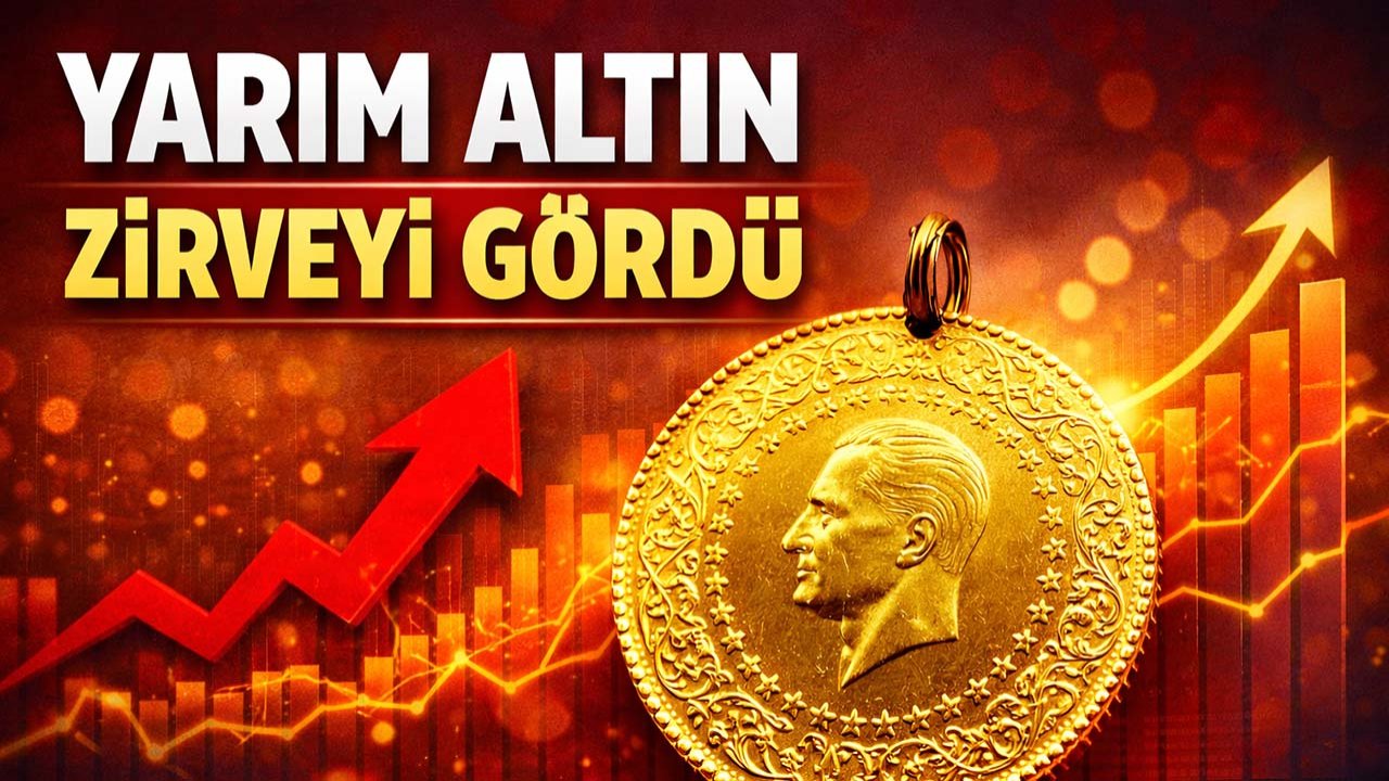 Altın piyasasında flaş yükseliş! Yarım altın zirveyi gördü