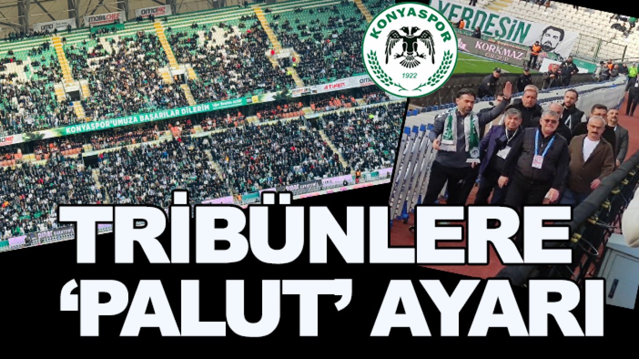 Konyaspor'da tribünlere 'İlhan Palut' ayarı